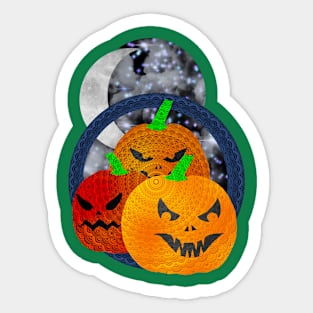 Pumpkin Patch Nightmare Sticker